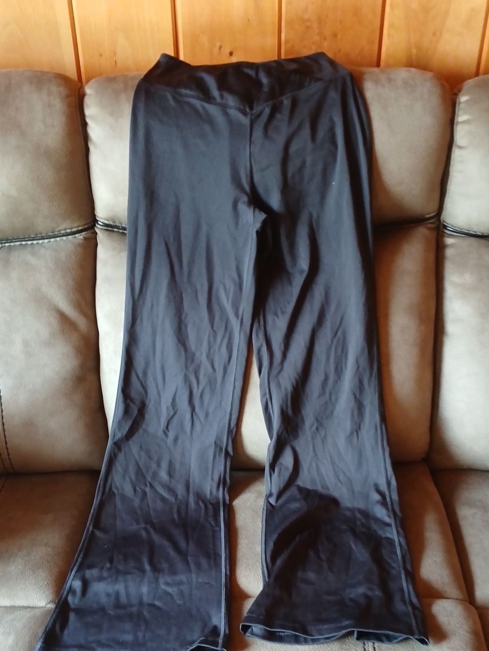 Aeropostale Flarre Leg Black Active Leggings